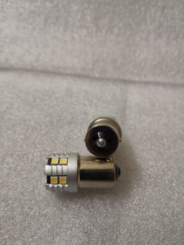 لمبات LED بجودة عالية مقاس BA15S مع رأس قصير شرايح...
