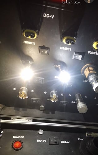 لمبات LED مقاس BA9S شرايح epistar 2835 الأصلية متو...