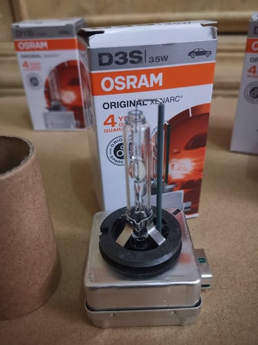لمبات زينون osram original الألمانية الأصلية 4300k