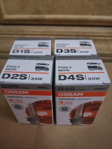 لمبات زينون osram original الألمانية الأصلية 4300k