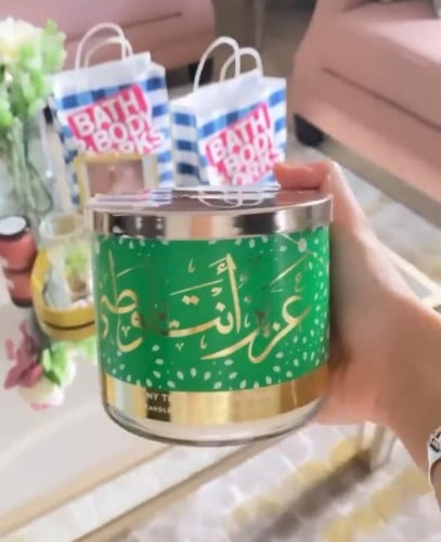 شمعة باث اند بودي ووركس(Bath&Body Works Candle) أط...