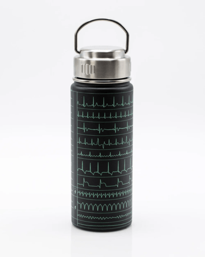 Heartbeat & ECG STEEL BOTTLE 500 ML