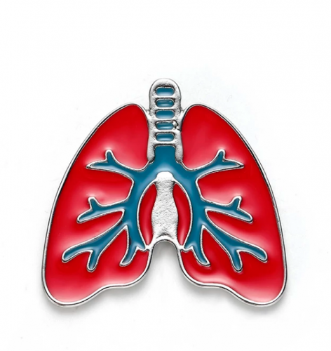 Animated Lung Pin