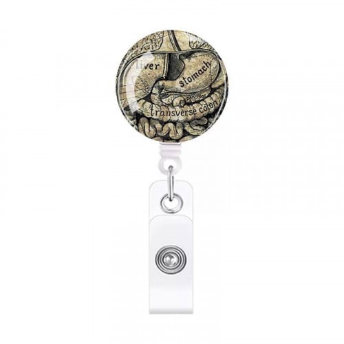 GI-Anatomy Badge Holder