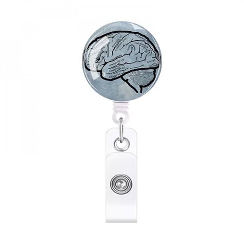 Brain Badge Holders