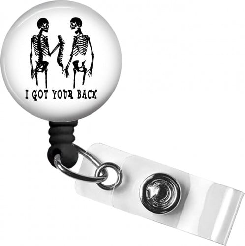 I Got Your Back Badge Holder