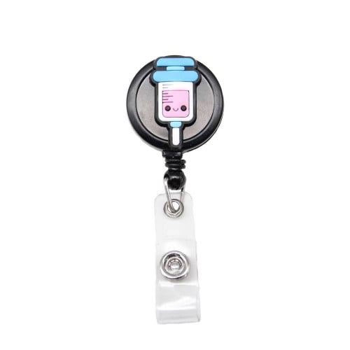 Smiley Needle Badge Holder