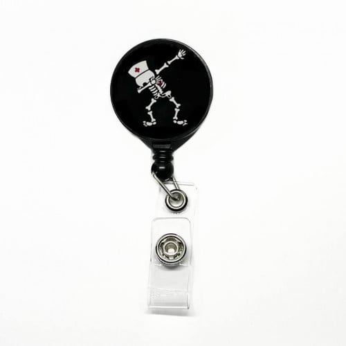 Skeleton DAB Badge Holder