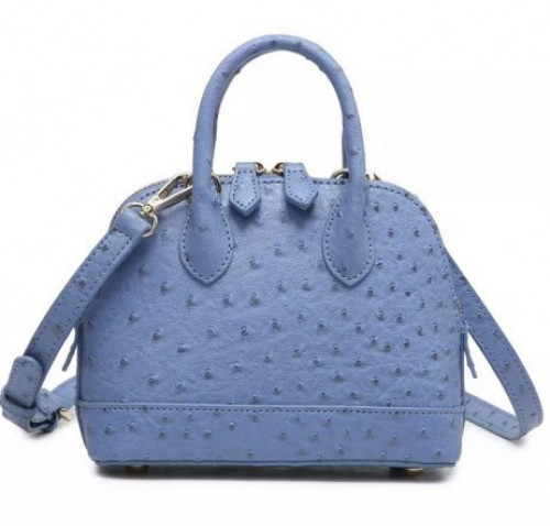 كروس بودي | flame blue ostrich