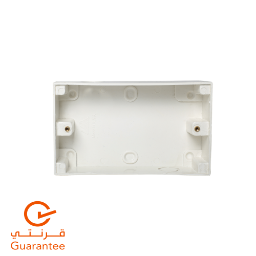 علبة كهرباء مزدوج بلاستيك 7*14 سم