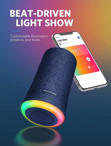 سماعة سبيكر أنكر ساوند كور فلاير أزرق 360