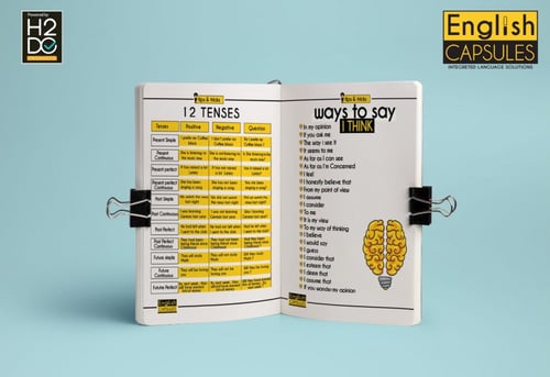 English Capsules Notebook