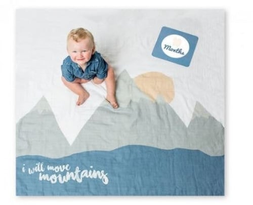 مفرش تصوير Blue Mountain ماركة Lulujo's