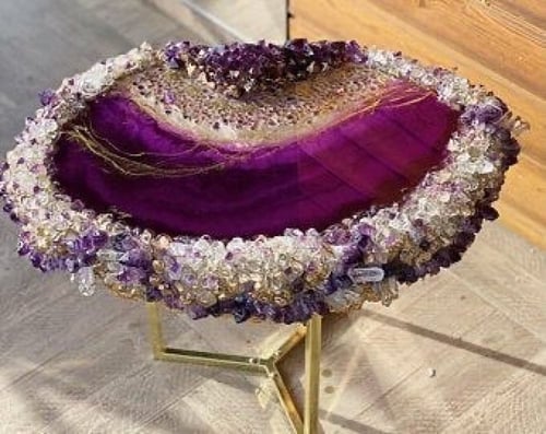 ارجل طاوله ثلاثية قطرها 45 ارتفاع 50