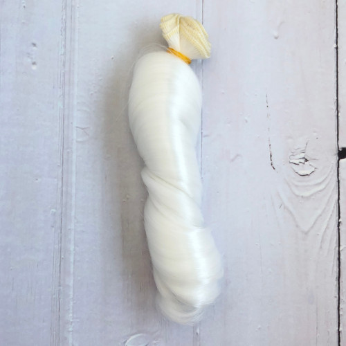 شعر دمى اميجرومي 15 سم / ابيض