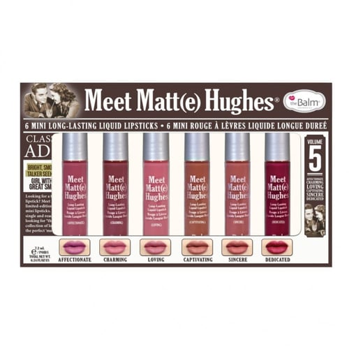 ذا بالم مجموعة احمر شفاه سائل ميت مات هيوز 5