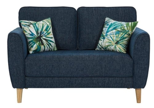 كنب مقعدين West أزرق