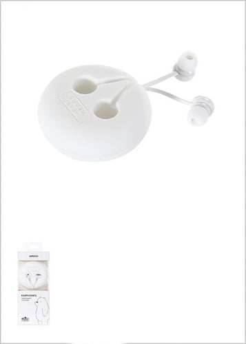 سماعة اذن سلكية بشخصية قطبي من الدببة الثلاثة مع ق...