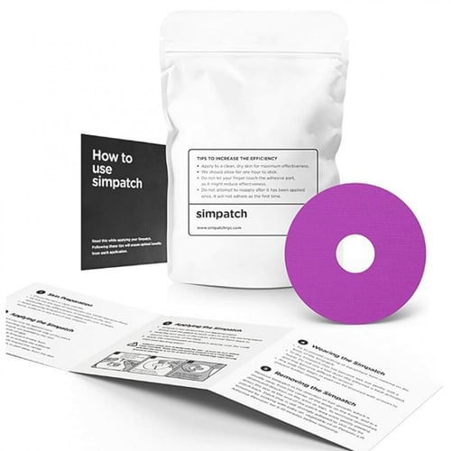 30 لصقه لون بنفسجي ضد الحساسية لتثبيت سنسر فريستاي...