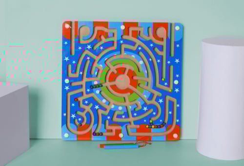 متاهة المغناطيس 2 في 1