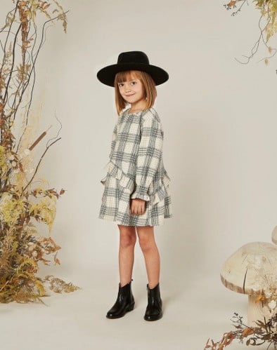 FLANNEL HAZEL DRESS