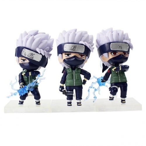 ناروتو مجسم عدد 3 مجسمات هاتاكي كاكاشي مجموعة كامل...