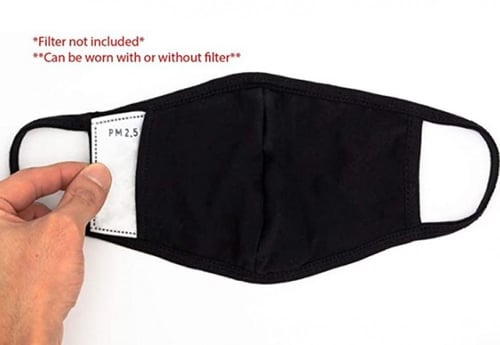 كمامة قماشية قطنية طبقتين