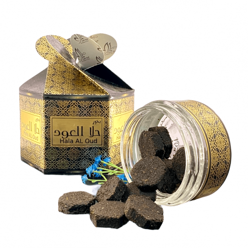 بخور -حلا العود- رائحة نظافة وانتعاش.