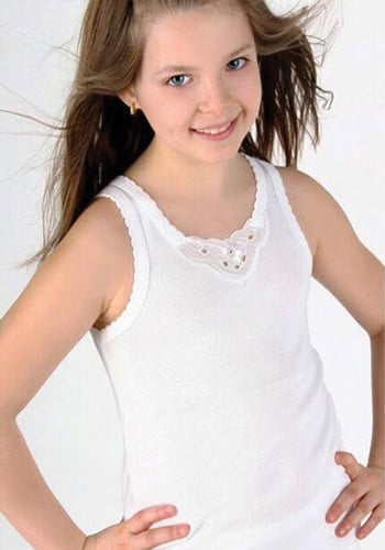 طقم داخلي كت بناتي قطعتين