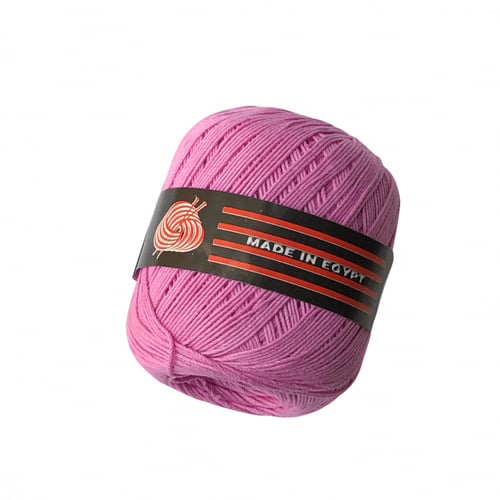 خيط كروشيه قطن مصري ( قطعه واحده )