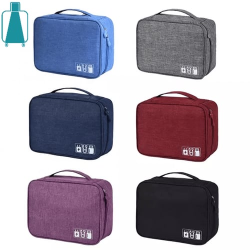 ‏حقيبة ملحقات إلكترونية للسفر الطويل