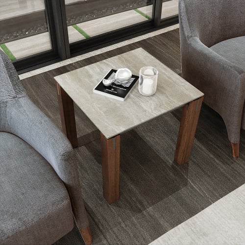 طاولة جانبية (H5) نوع السطح Geo Crema