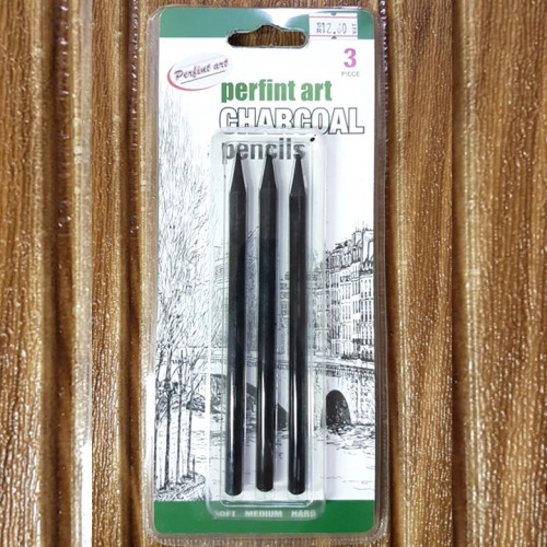 طقم اصابع فحم اسود 3 درجات