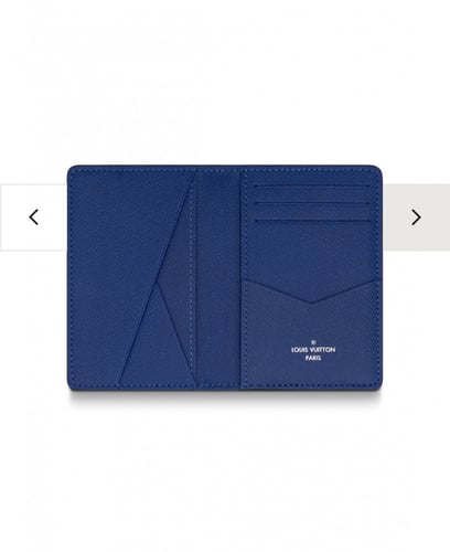 LouisVuitton محفظة كحلي