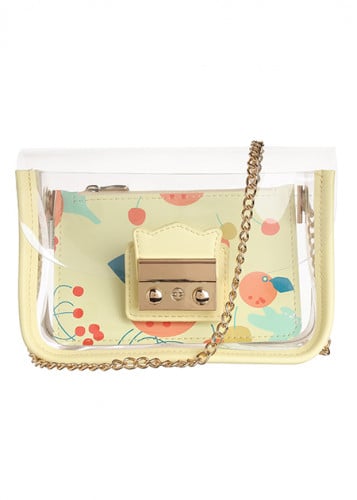 حقيبة كروس بودي - اصفر