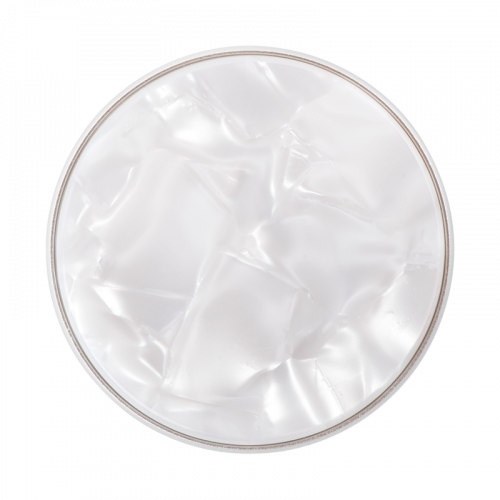 بوب سوكيت مسكة خلفية للجوال لوكس رخامي ابيض