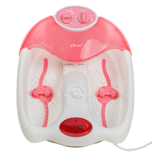 جهاز مساج القدم متعدد الوظائف من اوكيما - وردي - O...