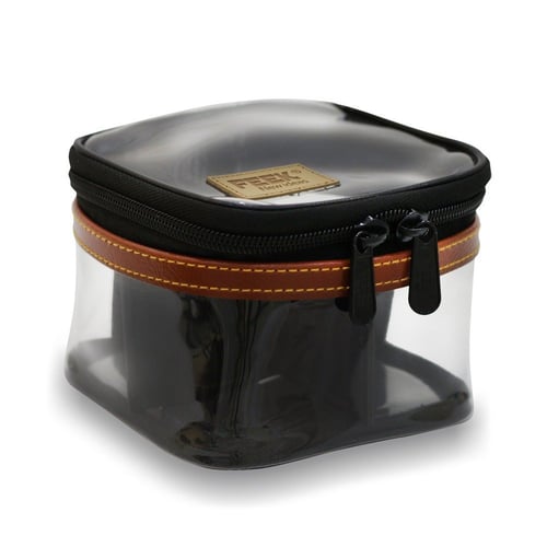 حافظة وذفة شفاف بني