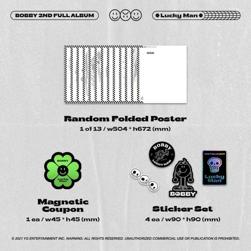 BOBBY (iKON) - LUCKY MAN (2nd FULL ALBUM)