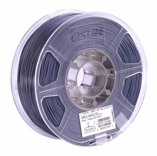 eSUN ABS+ (Grey) 3D Filament 1.75Ø, 1kg