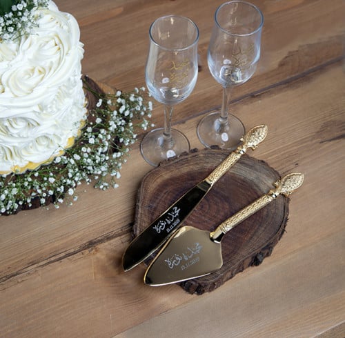 كاسات وقطاعات بأسماء المعاريس