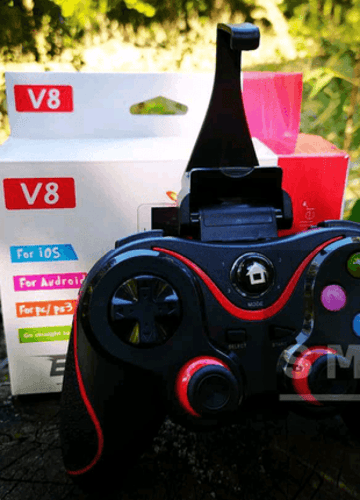 يد تحكم لاسلكية تعمل عبر بلوتوث الجوال موديل V8