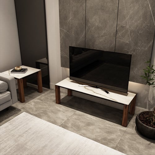 طاولة H4) TV) نوع السطح Larsen