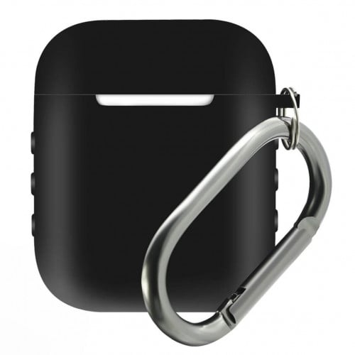 موربلس غلاف سماعة ابل اسود سيليكون