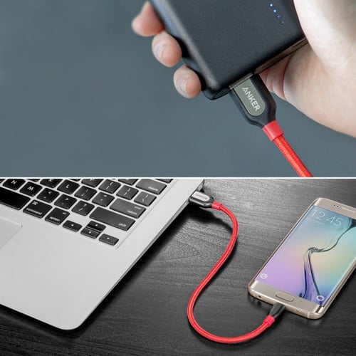 كيبل جلاكسي مايكرو أنكر قماش بطول 30 سم