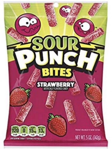 حلاوة ساور بانش الحامضة بنكهة الفرولة منتج امريكي...