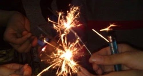 فشاشات نجوم الليل *8حبات