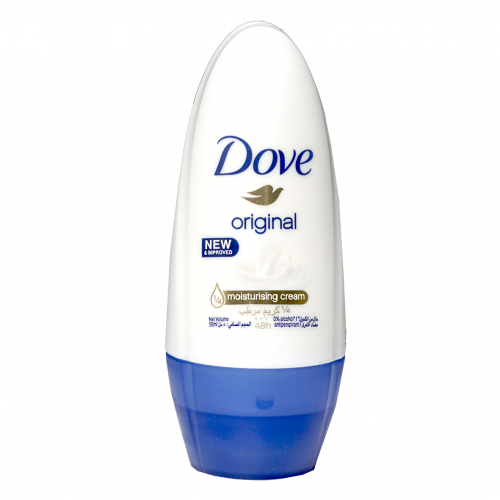 دوف مزيل عرق رول الاصلي مع كريم مرطب 40-50مل