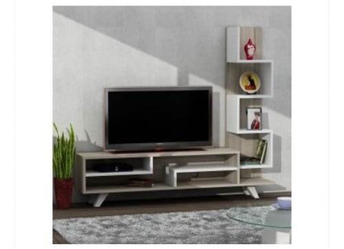 طاولة تلفزيون خشبية