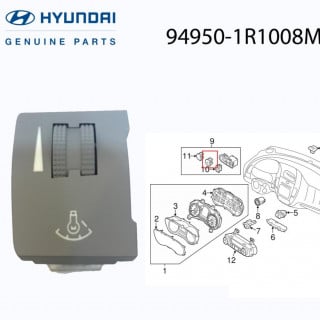 زر رفع وخفض نور الطبلون اكسنت 2012 الى 2016 اصلي ا...